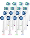 Compatible With Oral Braun Toothbrushes Electric- 16 Pack Replacement Heads. Fixed Price $7.00.
