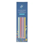 Chic & Tonic Silicone Straws Travel Set Gift Brush Cleaner Case Dishwasher Safe. Fixed Price $11.99.