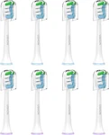 Replacement Toothbrush Heads Compatible With Phillips Sonicare Snap-on 8 Pack. Fixed Price $9.99.