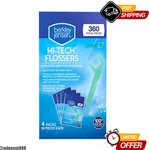 Berkley Jensen Mint Hi Tech Flossers, Reduce Plaque, Fold-away, 4 Pk 90 Ct. Fixed Price $15.45.
