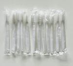 One BOX/144 Pcs Pediatric Toothbrush Disposable - White. Fixed Price $34.99.