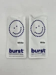 Burst Set 2 Electric Toothbrush Replacement Heads White, Ultra Soft Bristles. Fixed Price $12.59.