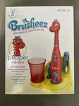 Brusheez Kids Electric Toothbrush Set Pepper The Dino Ages 3+ New. Fixed Price $19.99.