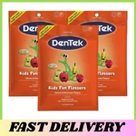 Dentek Fun Flossers Kids Picks With Wild Fruit Flavor, 75 Count, Pack Of. Fixed Price $7.99.
