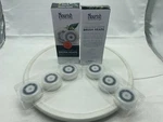 New Two Pack Of Nourish 3 Replacement Sensitive Brush Heads Year Supply. Fixed Price $11.11.
