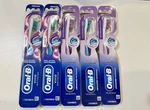 Oral-b Vivid Whitening And Advanced Soft/medium Toothbrushes 5 Pack. Fixed Price $18.00.