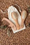Wooden Baby Set - Brushes With Smile Face And Comb For Girl Boy. Fixed Price $16.99.