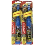 2 Colgate Transformers Kids Power Toothbrushes Extra Soft Blue Battery Electric. Fixed Price $15.00.