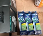 Lot Of (3X8) Oral-b Pro Cross Action Electric Toothbrush 24 Replacement Heads. Fixed Price $59.95.