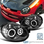 Fits 03-05 Dodge Neon SRT4 SRT-4 Replacement Led Halo Projector Headlights Black. Fixed Price $161.95.