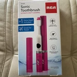 Sonic Rca Electric Toothbrush/ultra Deep Cleaning Extra Head Protective Cap Pink. Fixed Price $23.50.