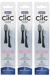 Oral Clic Manual Toothbrush Heads 2 Pack Black Next Gen Cleaning Performance. Fixed Price $26.11.