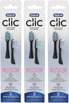 Oral-b Clic Toothbrush Sensitive Clean Replacement Heads, Black, 2 Count (. Fixed Price $27.26.
