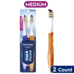 Oral-b Pulsar Battery Toothbrush 2 Pack Medium Expert Clean Power. Fixed Price $21.49.