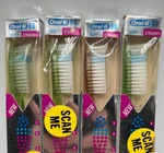4 Lot Vintage 1993 Oral-b Advantage Toothbrush Soft 60 Full Straight Indicator. Fixed Price $99.99.