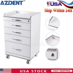 4 Drawers Dental Mobile Utility Cart Storage Cabinet Medical Office Lab. Fixed Price $365.49.