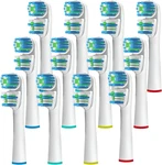 Replacement Brush Heads Compatible With Oralb Braun- Best Double Clean, Pack Of. Fixed Price $20.44.