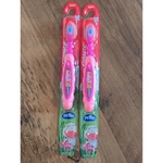 Colgate My First Toothbrush Ages 0-2 Years Extra Soft Pack Pink Giraffe Hippo. Fixed Price $5.09.