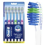 Oral-b Indicator Max Toothbrushes, Bristles, Medium, 6 Ct. Fixed Price $14.95.