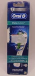 Oral Dual Clean Replacement Brush Heads, 3 Total New & Sealed. Fixed Price $34.95.