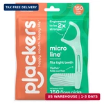 Plackers Micro Line Floss Picks - Intense Mint, Fiber Made Without Ptfe,. Fixed Price $5.39.