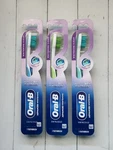 (pack 3) Oral-b Advanced Whitening Soft Toothbrush. Fixed Price $12.55.