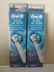 2 - Oral Floss Action Replacement Brush Head Superior Overall Clean 3 Count. Fixed Price $26.99.