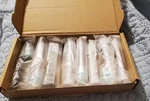 Mryuesg - Replacement Brush Heads For Sonicare (8 Pieces) 7 White, 1 Black. Fixed Price $18.95.