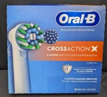 Oral-b Cross Action X Replacement Brush Heads- 10 Count Sealed. Fixed Price $19.50.