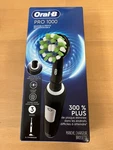 Oral-b Pro 1000 Crossaction Rechargeable Electric Toothbrush Braun, Black.. Fixed Price $42.95.