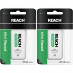 Reach Waxed Dental Floss Plaque Food Remover Refreshing 200 Yd Mint 1CT Pack. Fixed Price $16.56.