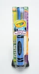 Gum Kids Blue Crayola Power Toothbrush W/travel Cap/suction C.b/ & Stickers Nos. Fixed Price $24.00.