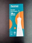 Nicefeel Portable Oral Irrigator Water Flosser 30-MIN Quick Charge 300ML Tank Ip. Fixed Price $10.00.