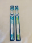 Lot X2 Oral Sensitive Deep Clean Toothbrushes (1) Turquoise & Green Bnip!. Fixed Price $6.90.