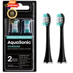 Aquasonic Genuine Standard Replacement 2 Count (pack Of 1), Black. Fixed Price $18.98.