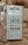Aquasonic Icon Replacement Brush Heads 2PACK Normal/sensitive Teeth New Sealed. Fixed Price $14.95.