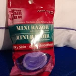 Assured Women Mini Razor Shaver W/ Travel Case, Compact, Portable, New. Fixed Price $6.49.