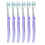 Oral-b Indicator Toothbrush Flat Trim, 35 6 Count (pack Of 1), Blue,white. Fixed Price $23.01.