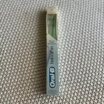 Oral-b Indicator Bristles 40 Soft Angle Toothbrush Vintage Clear Green 1996. Fixed Price $8.25.