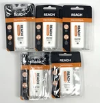 Reach Dentotape Unflavored Waxed Floss 100 Yards Lot Of 5 Packs. Fixed Price $31.99.