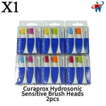 X1 Dental Curaprox Hydrosonic Sensitive Brush Heads 2PCS Gentle Cleaning. Fixed Price $55.00.