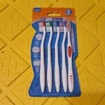 Dr Fresh Velocity Soft Bristle Toothbrushes - 5 Pack. Fixed Price $6.00.