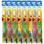 Crest Kids Toothbrush Sesame Street Soft - Assorted Characters 8 Pack. Fixed Price $14.99.