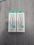 Quip Replacement Soft Bristles Brush Head Refill, White/gray, Lot 2. Fixed Price $14.99.
