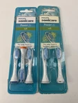 Philips Sonicare Powerup Soft Brush Heads HX3023 5 Total Open Box. Fixed Price $29.99.