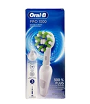Oral-b Pro 1000 Rechargeable Electric Toothbrush, White, New Damaged Boxes. Fixed Price $34.00.