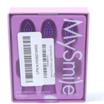 Mysmile DY156 Electric Toothbrush Replacement Heads, Medium, Purple. Fixed Price $9.00.
