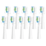 Harobey Replacement Toothbrush Heads Count (pack Of 10), White. Fixed Price $17.99.