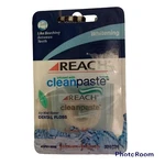 4 X Reach Clean Paste Whitening Dental Floss Icy Mint Flavor 35 Yd. Fixed Price $100.00.
