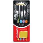 Colgate Slim Soft Charcoal Toothbrush Bristles Lot 4- Free Shipping. Fixed Price $14.99.